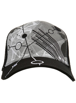 Burton Grey and Black Gillespie Trucker Cap
