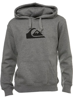 Grey Marl Quiksilver Hoodie