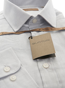 Grey Textured Premium Shirt