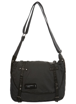 Grey Waxy Despatch Bag