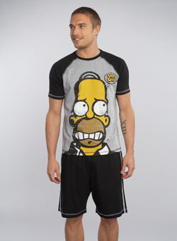 Homer Simpson Pyjama Set