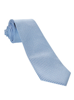 Burton Light Blue Textured Plain Tie