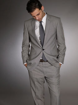 Light Grey Puppytooth Jacket