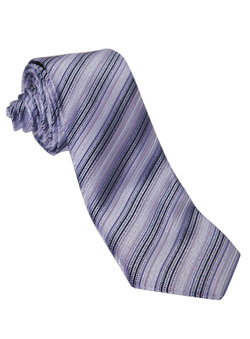 Burton Lilac Textured Striped Tie