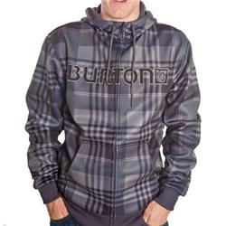 MB Bonded Hoody - Iron Grey Vandyke Plaid