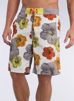 Burton Multi Floral Swim Shorts