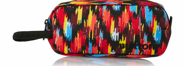 Burton Multi Zip Up Pencil Case - Ikat Stripe