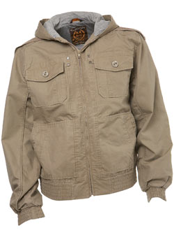 Natural Hooded Jacket