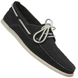 Burton Navy Boat Shoes