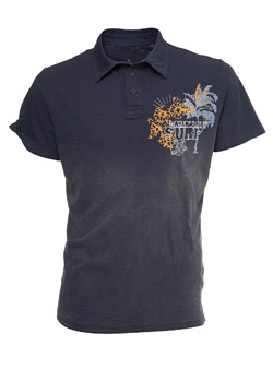 Navy West Beach Polo