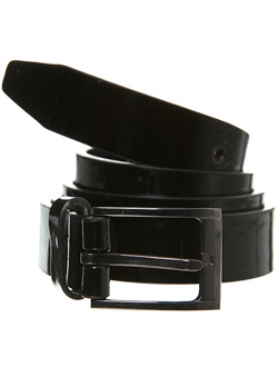 Burton Patent Skinny Belt