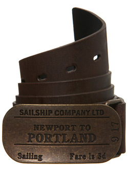 Burton Portland Plate Belt