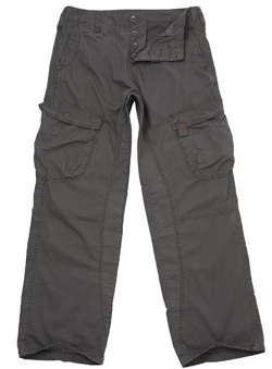 Burton Rosso Ripstop Grey Trouser