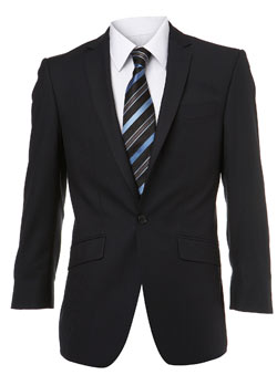 SB1 Navy Herringbone Jacket.