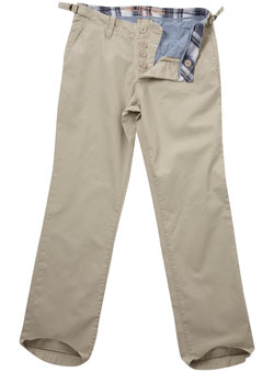 Stone Chino Trousers