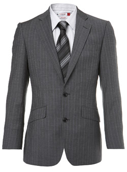 Burton Studio Grey Stripe Jacket