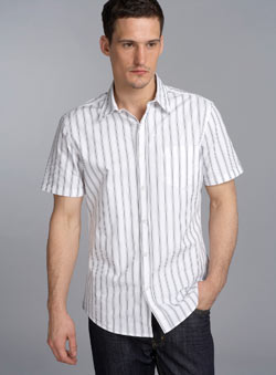 White Stripe Shirt