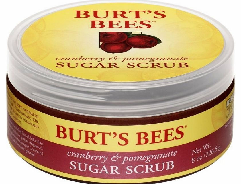 Burt's Bees Cranberry & Pomegranate Sugar