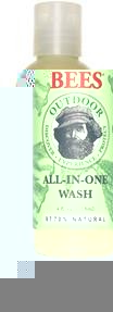 Burt`s Bees Outdoor All In One Wash 4fl oz