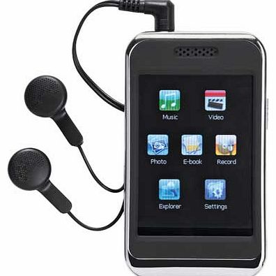 Bush 8GB 2.8 Inch MP3 Player with Video - Black