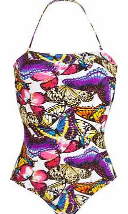 Butterfly Bandeau Swimsuit