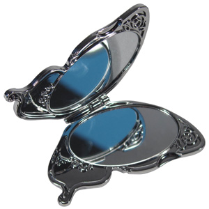 Compact Mirror - Silver