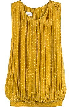 Sloane pleated top