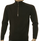 C.P. Company Brown 1/4 Zip Wool Sweater