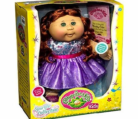 Cabbage Patch Kids Original Cabbage Patch kids Sparkle Collection (Redhead Purple Dress)