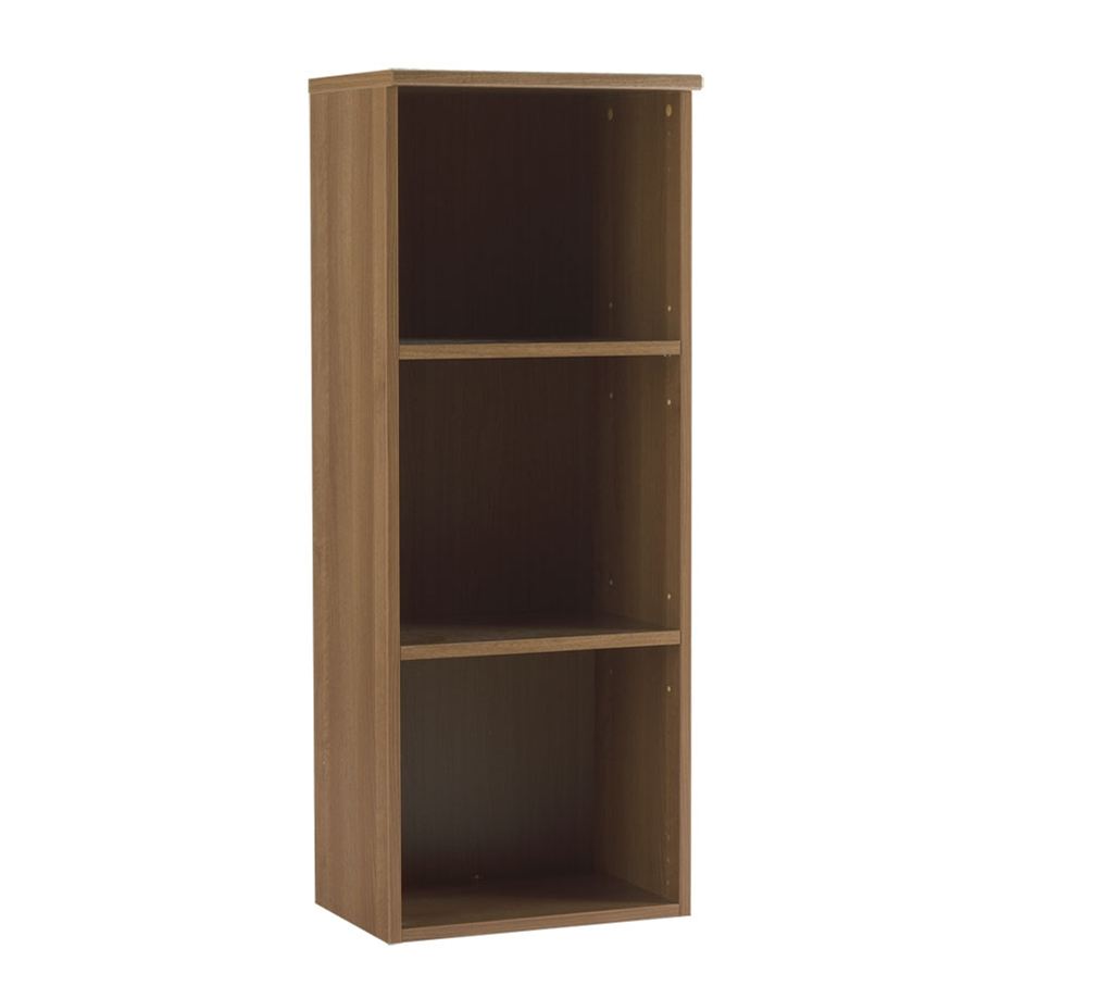 Calgary narrow bookcase in Walnut