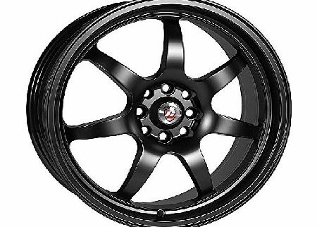 Calibre *4 Brand New Calibre 17``x7.0 Pro 7 Matt Black Alloy Wheels for Ford Audi Renault VW Volvo Honda Peugeot Seat Skoda