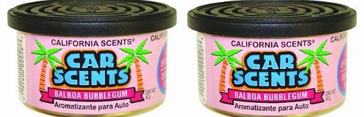 California Car Scents California Scents Bubble Gum Car Scent (Pack of 2)