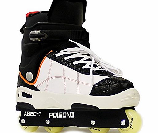 California Pro AG990 Aggressive Senior Inline Roller Skates Size 6.5 UK