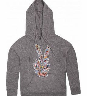 Wave T-shirt Heather grey `8 years