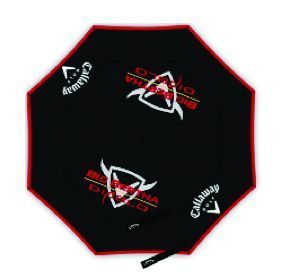 Callaway BIG BERTHA DIABLO 64 INCH GOLF UMBRELLA Black/Red