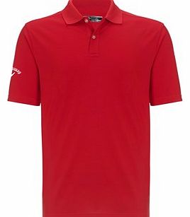 Callaway Mens Textured Solid Polo Shirt 2014