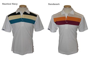 Callaway Golf Callaway Mens X-Series Three-Button Polo with Colour Block