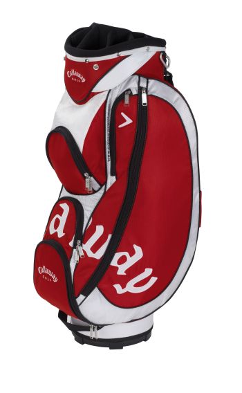 Callaway STRIKE CART WOMENS TROLLEY GOLF BAG Red/White