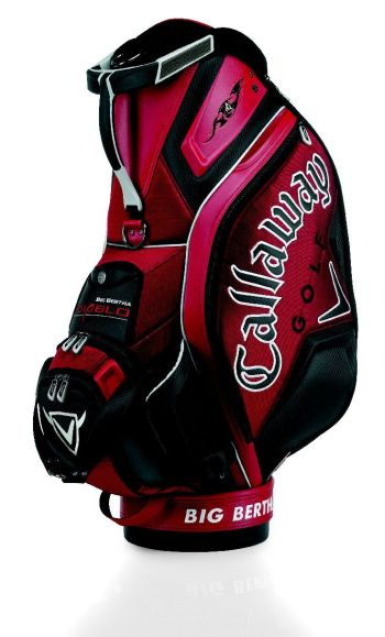 Callaway TOUR BIG BERTHA DIABLO 10.5 INCH STAFF GOLF BAG Red/Black