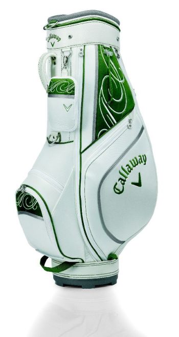 WOMENS SIVAN TROLLEY CART GOLF BAG White/Moss