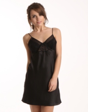 Calvin Klein Black Chemise - Black