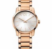 Calvin Klein City Rose Gold PVD Watch