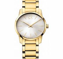 Calvin Klein City Yellow Gold PVD Watch