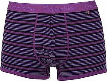 Calvin Klein CK One Trunk, Marine Stripe - Plum Terry X-Large Marine Stripe Plum Terry