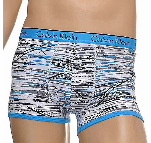 Calvin Klein CK One Trunk, Random Strokes Print - Blue Ritual Small Multi