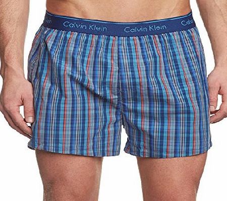 Calvin Klein Classic Fit Boxer Short (Medium, Connor Plaid)