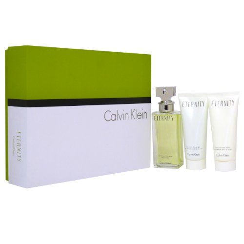 Eternity Gift Set 100ml EDP +100ml Body Lotion + 100ml Shower Gel