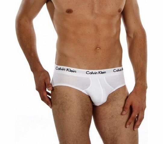 Calvin Klein Hipster Briefs in Black or White - 3 Pack