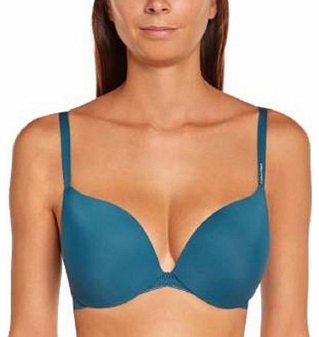 Calvin Klein Icon Perfect Push Up Bra, F3647, Alpine Fir (UK 34C EU 75C FR 90C)