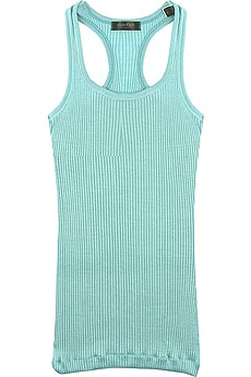 Calvin Klein Jane silk ribbed tank top